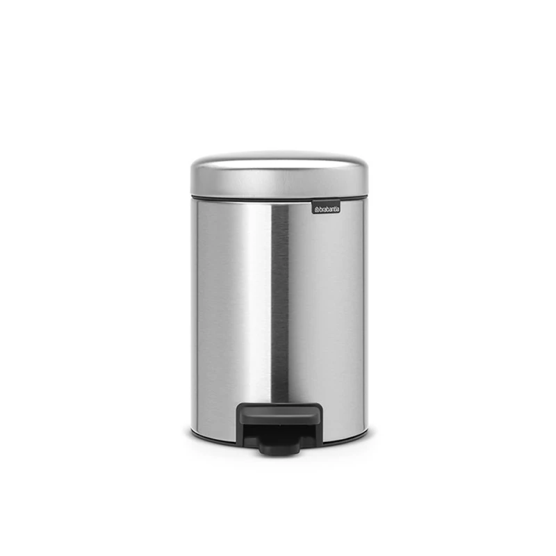 Кош за смет с педал Brabantia NewIcon 3L, Matt Steel